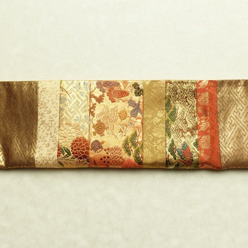 袋帯 六通柄 良品 フォーマル用 正絹 箔 金糸 帯 多色使い_画像15