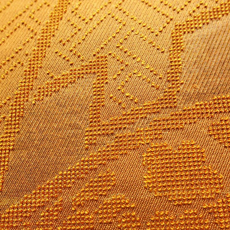 袋帯 太鼓柄 相良刺繍 フォーマル用 正絹 古典柄 箔 帯_画像6