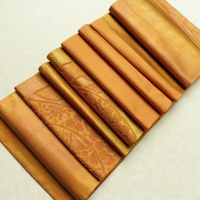 袋帯 太鼓柄 相良刺繍 フォーマル用 正絹 古典柄 箔 帯_画像20