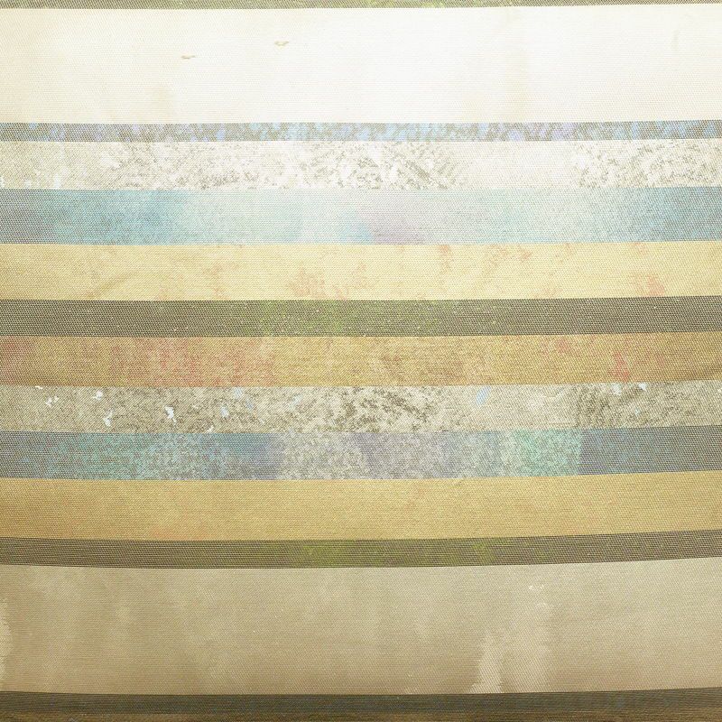 袋帯 六通柄 フォーマル用 正絹 縞柄・線柄 箔 帯 多色使い_画像2