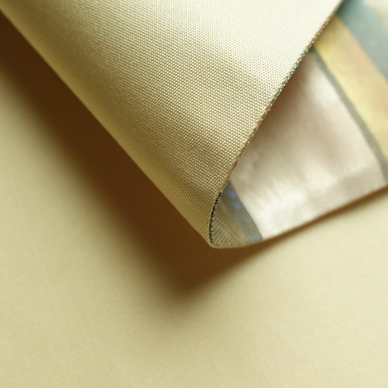 袋帯 六通柄 フォーマル用 正絹 縞柄・線柄 箔 帯 多色使い_画像10