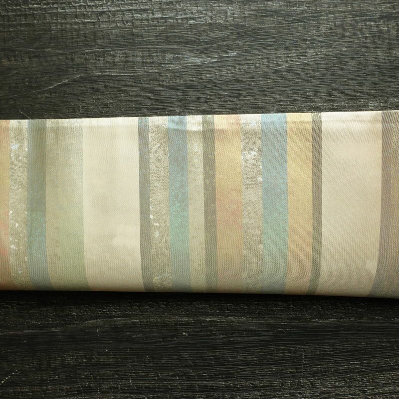 袋帯 六通柄 フォーマル用 正絹 縞柄・線柄 箔 帯 多色使い_画像15