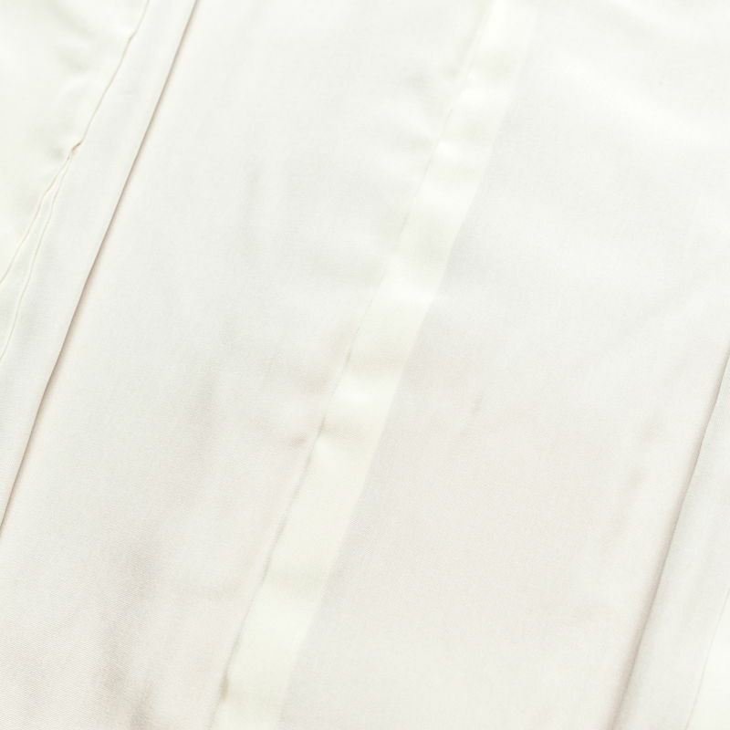 小紋 木下正夫 落款入り 縮緬 一つ紋付き 江戸小紋 付下小紋 正絹 花柄 袷仕立て 身丈152.5cm 裄丈65cm 着物 ピンク_画像19