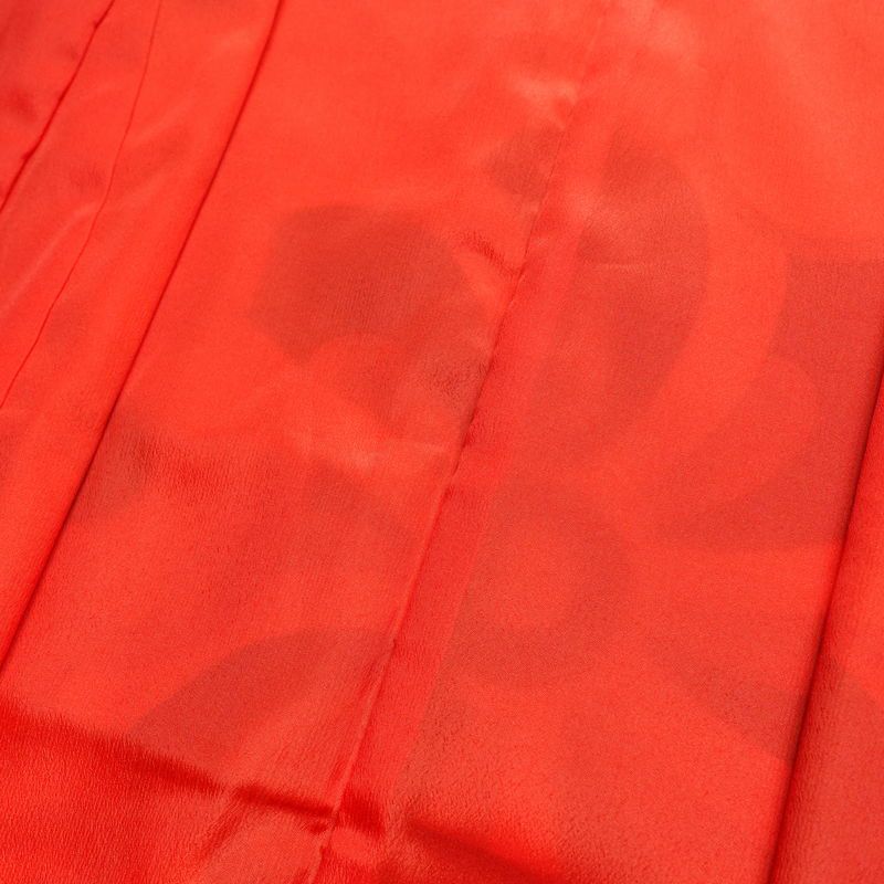 振袖 良品 ポリエステル 古典柄 袷仕立て 身丈169.5cm 裄丈68.5cm 箔 金彩 フォーマル 二十歳 着物 多色使い_画像16