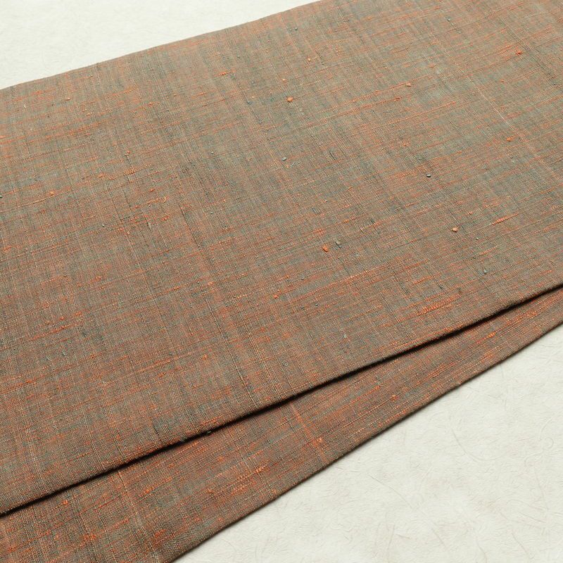 袋帯 全通柄 良品 紬地 一般用 正絹 その他の柄 帯 多色使い_画像11
