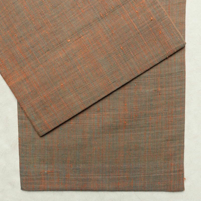 袋帯 全通柄 良品 紬地 一般用 正絹 その他の柄 帯 多色使い_画像13