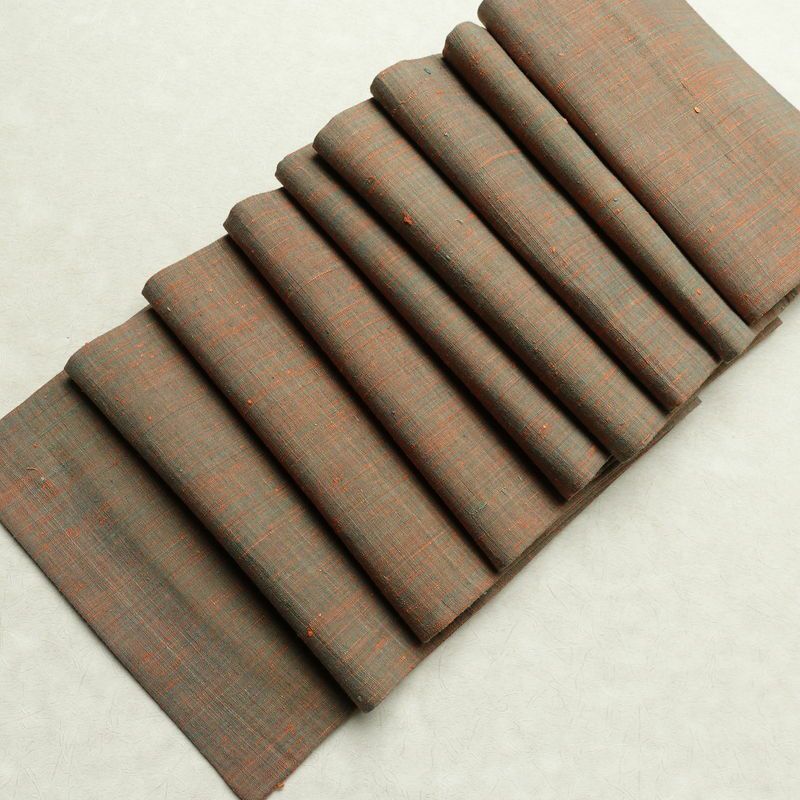 袋帯 全通柄 良品 紬地 一般用 正絹 その他の柄 帯 多色使い_画像17