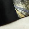 袋帯 六通柄 フォーマル用 正絹 流水・波柄 箔 金糸 帯 黒_画像17