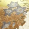 袋帯 太鼓柄 フォーマル用 正絹 花柄 箔 金糸 帯 金・銀_画像4