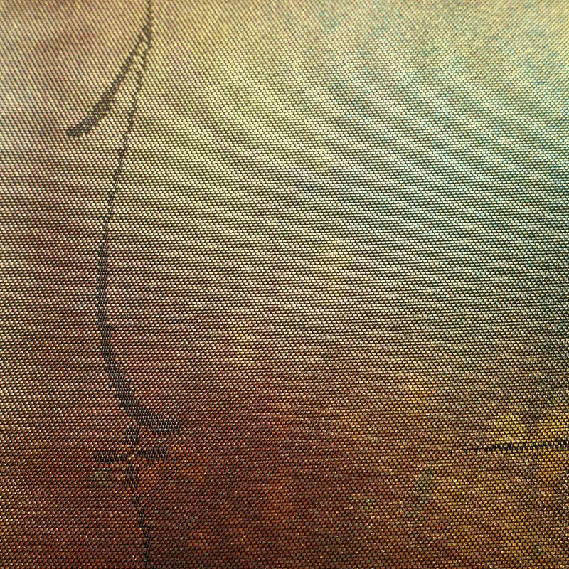 袋帯 六通柄 フォーマル用 正絹 幾何学柄・抽象柄 箔 帯 多色使い_画像7