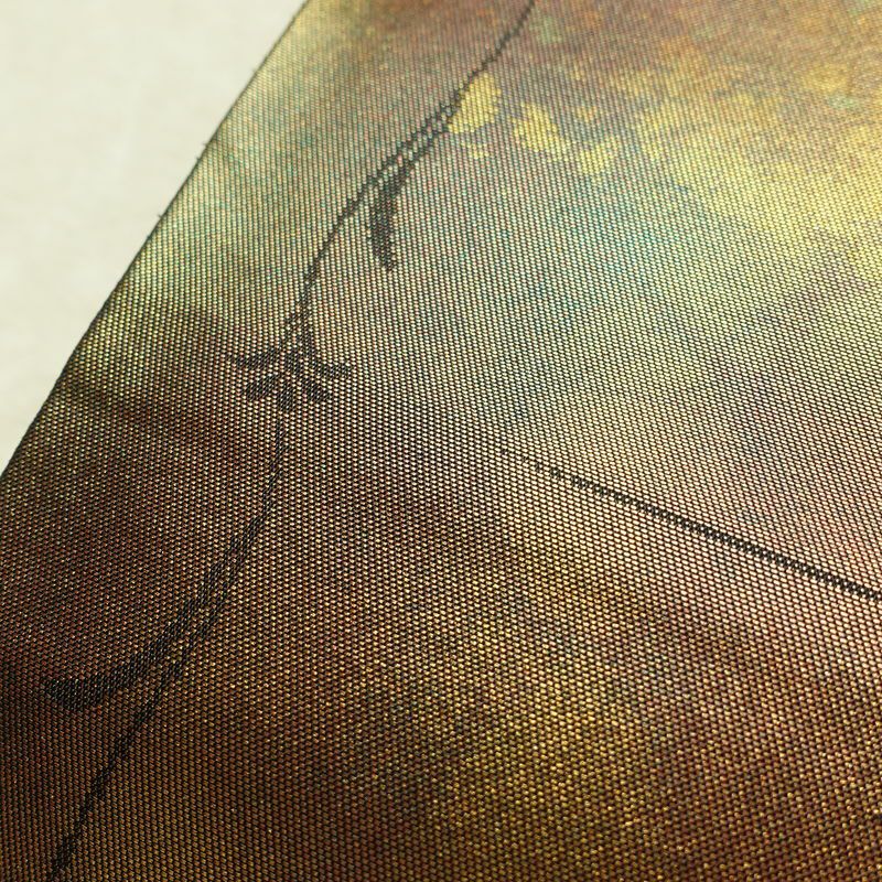 袋帯 六通柄 フォーマル用 正絹 幾何学柄・抽象柄 箔 帯 多色使い_画像8