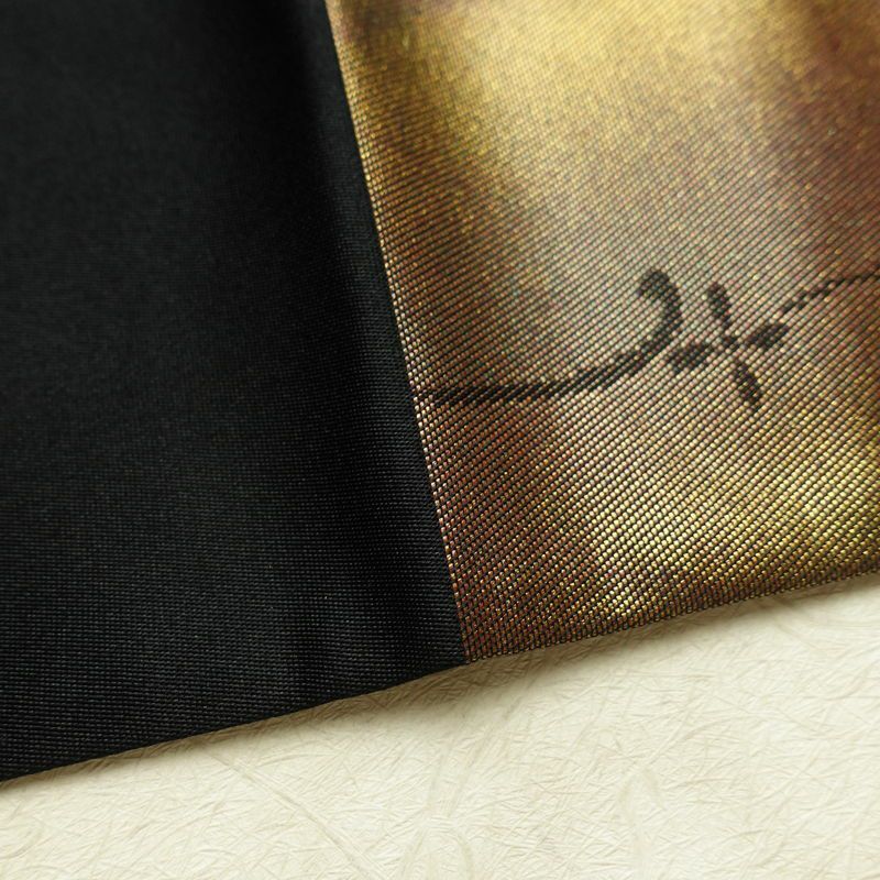 袋帯 六通柄 フォーマル用 正絹 幾何学柄・抽象柄 箔 帯 多色使い_画像18