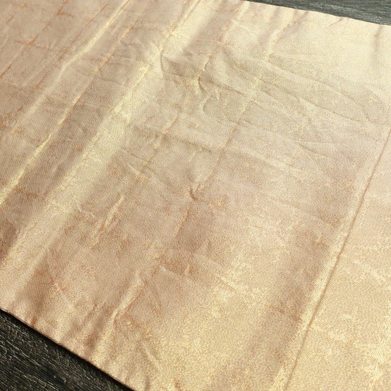 袋帯 太鼓柄 フォーマル用 正絹 古典柄 箔 金彩 帯 ピンク_画像19