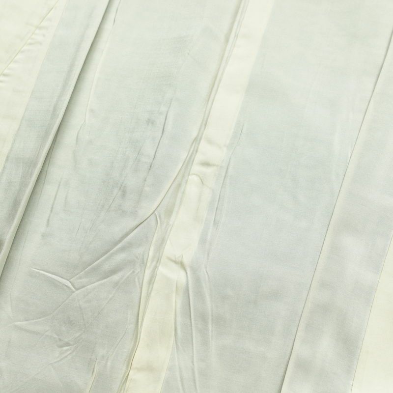 紬 正絹 幾何学柄・抽象柄 袷仕立て 身丈166cm 裄丈66cm 着物 青・紺_画像17