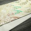 袋帯 未仕立て 六通柄 良品 フォーマル用 正絹 縞柄・線柄 箔 金糸 帯 金・銀_画像11