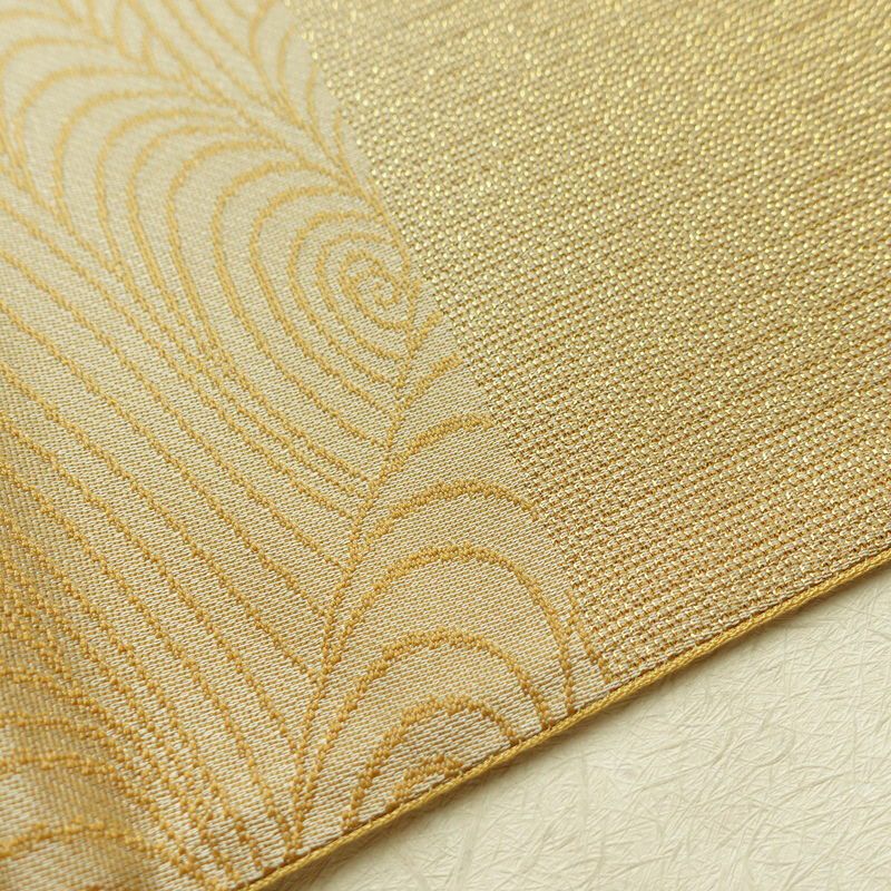 袋帯 六通柄 美品 フォーマル用 正絹 花柄 金糸 帯 金・銀_画像17