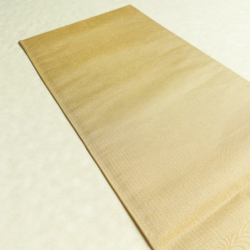 袋帯 六通柄 美品 フォーマル用 正絹 花柄 金糸 帯 金・銀_画像19