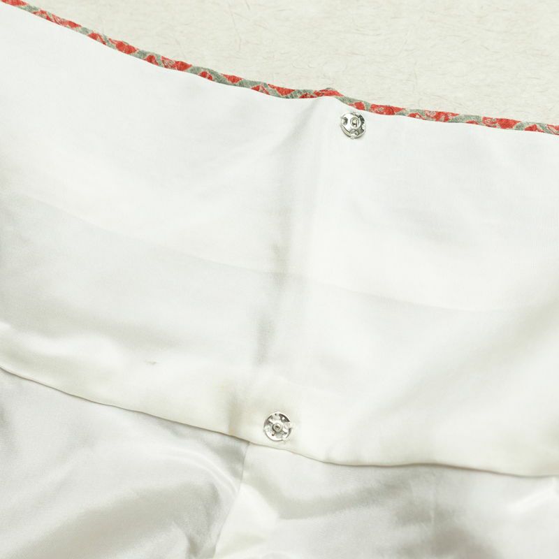 小紋 良品 絞り 総絞り 正絹 古典柄 袷仕立て 身丈164cm 裄丈67.5cm 一部しつけ糸付き 着物 緑・うぐいす色_画像19