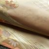 名古屋帯 六通柄 良品 正絹 古典柄 名古屋仕立て 箔 帯 ピンク_画像7
