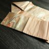 名古屋帯 六通柄 良品 正絹 古典柄 名古屋仕立て 箔 帯 ピンク_画像21