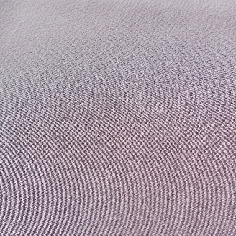 小紋 良品 斉藤三才 落款入り 縮緬 正絹 その他の柄 袷仕立て 身丈166cm 裄丈67cm 着物 紫・藤色_画像7