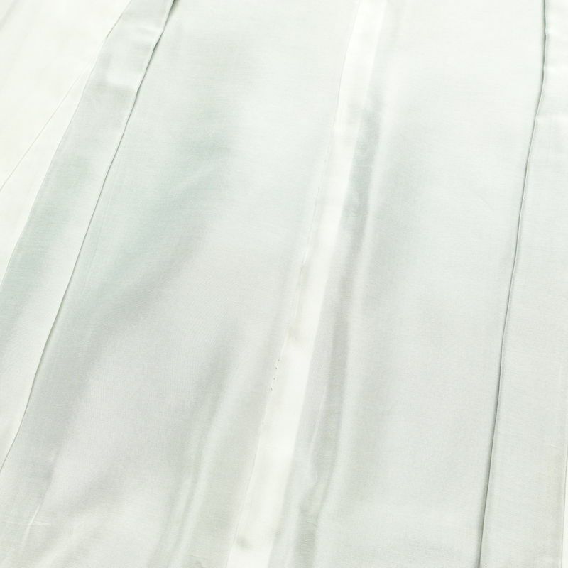 大島紬 古代染色純泥染 良品 証紙あり 正絹 幾何学柄・抽象柄 袷仕立て 身丈162cm 裄丈63cm 一部しつけ糸付き 着物 茶_画像17