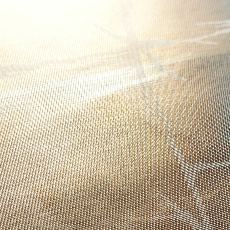 名古屋帯 六通柄 正絹 チェック・格子柄 通し仕立て 箔 帯 多色使い_画像5