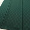 色無地 良品 一つ紋付き 正絹 チェック・格子柄 袷仕立て 身丈155cm 裄丈64cm フォーマル 着物 緑・うぐいす色_画像4