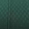 色無地 良品 一つ紋付き 正絹 チェック・格子柄 袷仕立て 身丈155cm 裄丈64cm フォーマル 着物 緑・うぐいす色_画像6