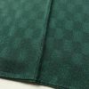 色無地 良品 一つ紋付き 正絹 チェック・格子柄 袷仕立て 身丈155cm 裄丈64cm フォーマル 着物 緑・うぐいす色_画像11