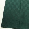 色無地 良品 一つ紋付き 正絹 チェック・格子柄 袷仕立て 身丈155cm 裄丈64cm フォーマル 着物 緑・うぐいす色_画像12