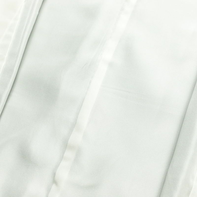 色無地 良品 一つ紋付き 正絹 チェック・格子柄 袷仕立て 身丈155cm 裄丈64cm フォーマル 着物 緑・うぐいす色_画像19