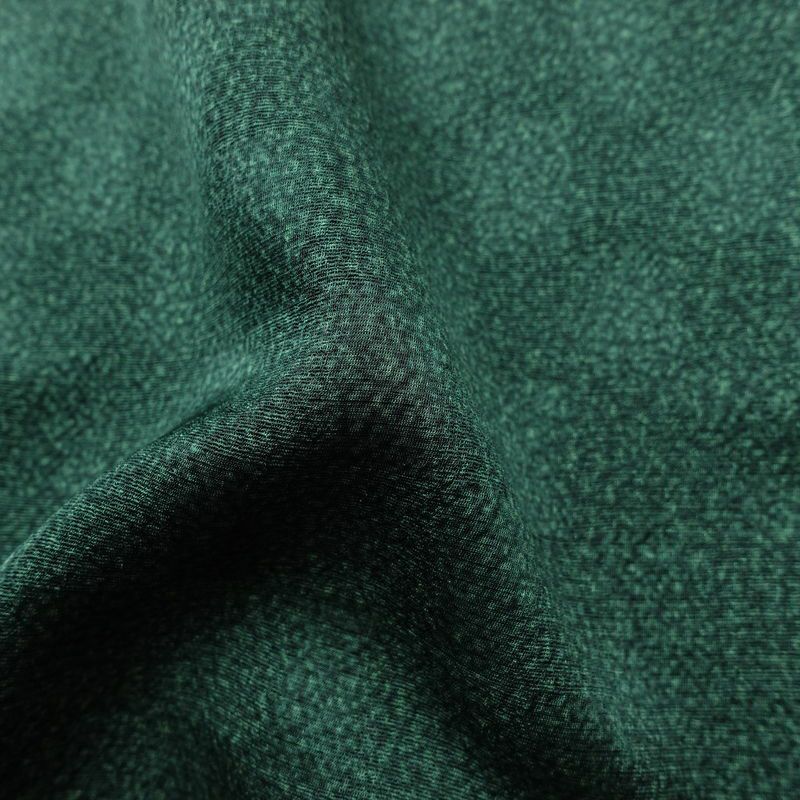 色無地 良品 一つ紋付き 正絹 チェック・格子柄 袷仕立て 身丈155cm 裄丈64cm フォーマル 着物 緑・うぐいす色_画像21