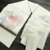 名古屋帯 太鼓柄 正絹 花柄 名古屋仕立て 帯 白_画像18