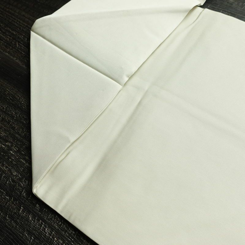 名古屋帯 太鼓柄 正絹 花柄 名古屋仕立て 帯 白_画像19