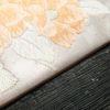 名古屋帯 太鼓柄 正絹 花柄 名古屋仕立て 金糸 帯 ピンク_画像13