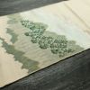 名古屋帯 太鼓柄 正絹 風景柄 松葉仕立て 帯 ベージュ_画像12