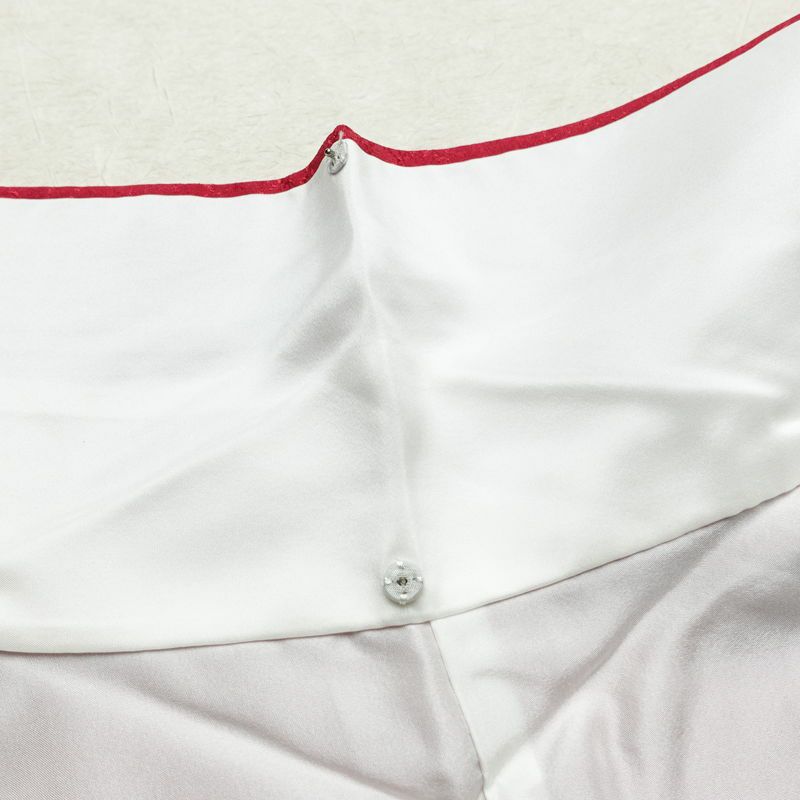 振袖 良品 正絹 花柄 袷仕立て 身丈161cm 裄丈66cm フォーマル 成人式 二十歳 着物 赤・朱_画像19