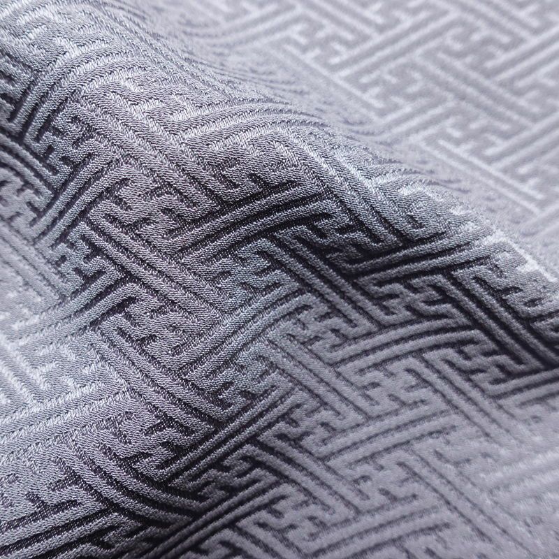 付け下げ 良品 しつけ糸付き 絞り 正絹 花柄 袷仕立て 身丈157.5cm 裄丈65.5cm 箔 金彩 フォーマル 着物 紫・藤色_画像21