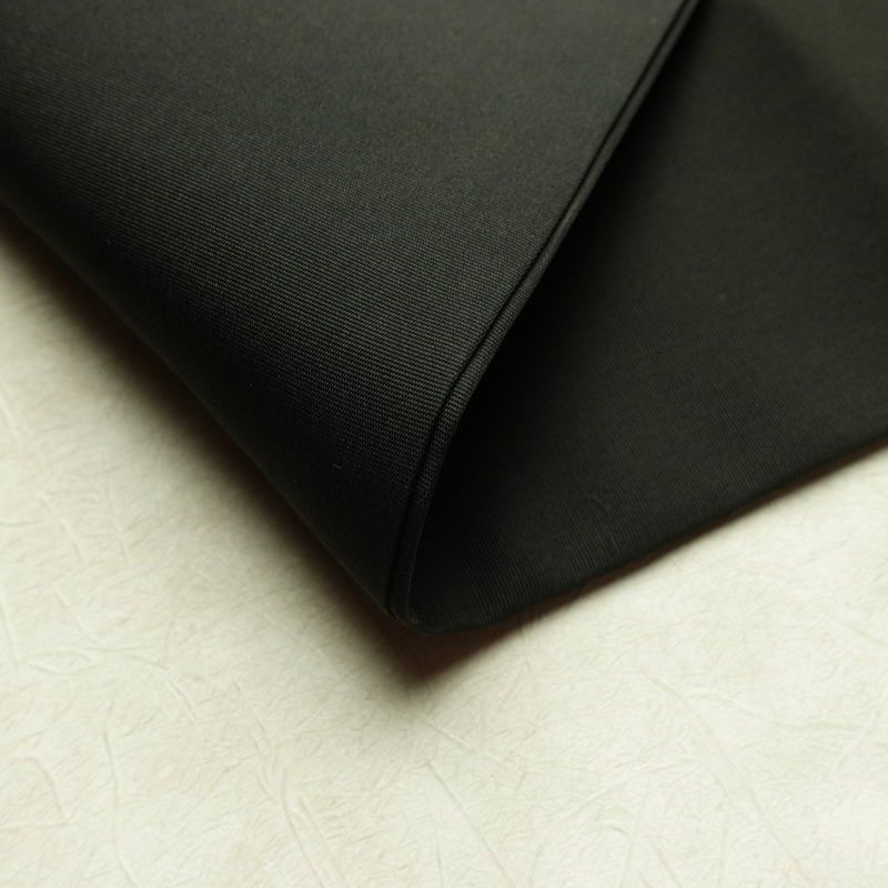 名古屋帯 太鼓柄 正絹 人物・動物柄 名古屋仕立て 金彩 帯 黒_画像9