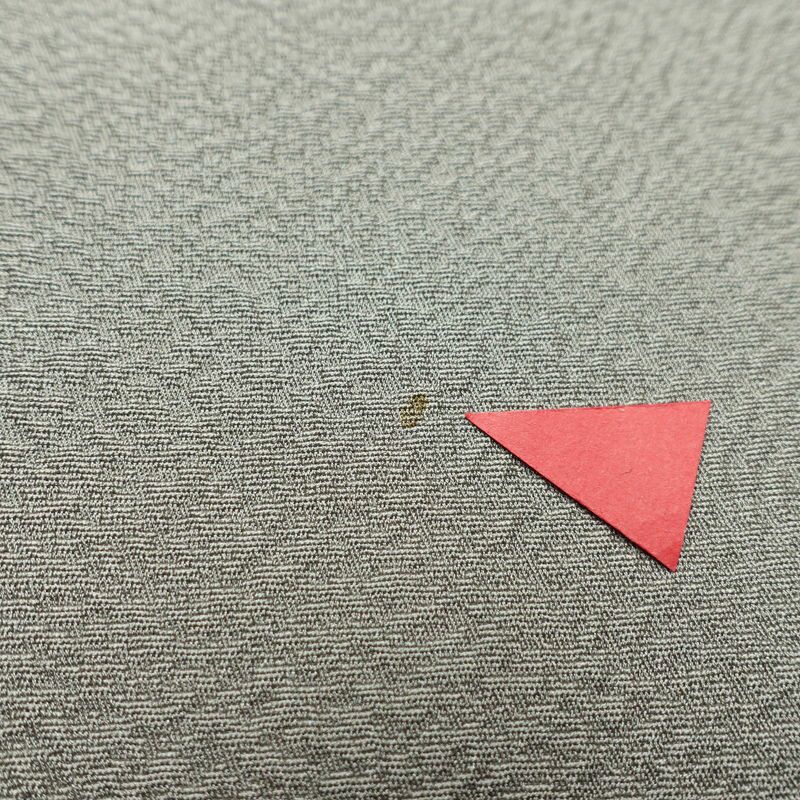 訪問着 正絹 古典柄 袷仕立て 身丈164.5cm 裄丈66.5cm 箔 金彩 フォーマル 着物 グレー_画像21