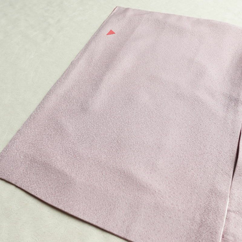 付け下げ 正絹 人物・動物柄 袷仕立て 身丈159.5cm 裄丈65.5cm 箔 フォーマル 着物 紫・藤色_画像14