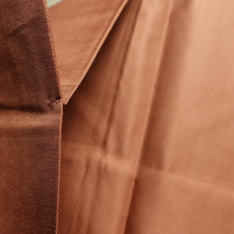 名古屋帯 太鼓柄 良品 正絹 幾何学柄・抽象柄 名古屋仕立て 箔 帯 茶_画像20