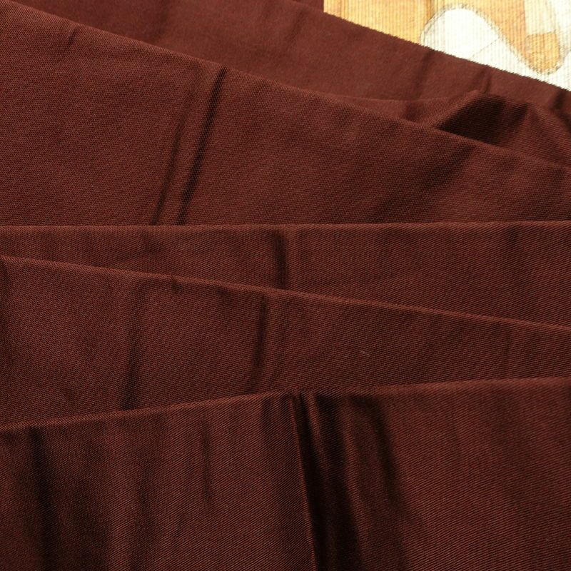 名古屋帯 太鼓柄 正絹 古典柄 名古屋仕立て 箔 帯 茶_画像17