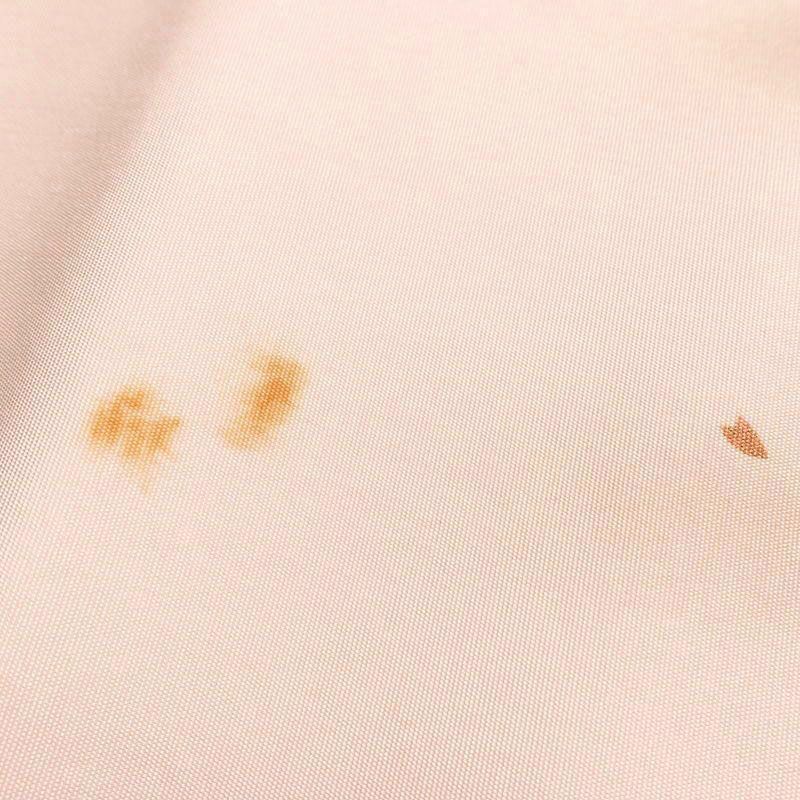 名古屋帯 太鼓柄 落款入り 正絹 人物・動物柄 名古屋仕立て 箔 帯 ピンク_画像14