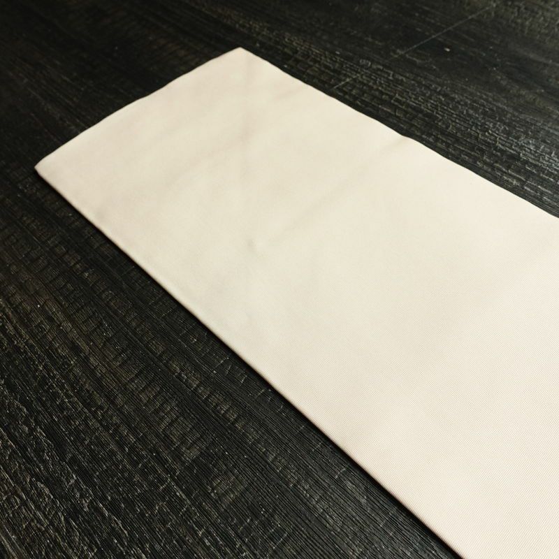 名古屋帯 太鼓柄 落款入り 正絹 人物・動物柄 名古屋仕立て 箔 帯 ピンク_画像16