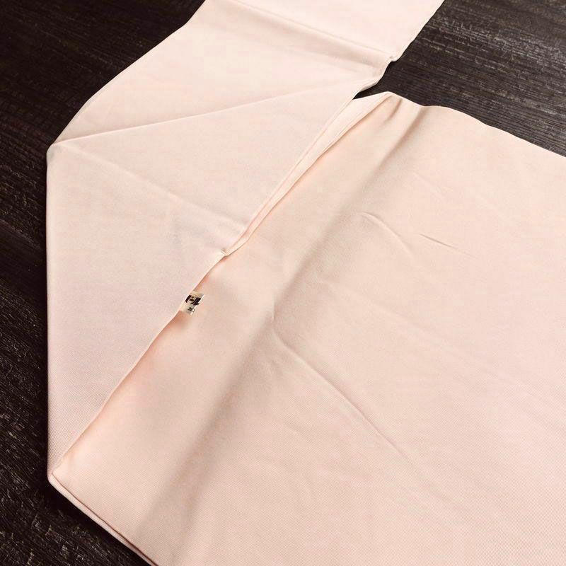 名古屋帯 太鼓柄 落款入り 正絹 人物・動物柄 名古屋仕立て 箔 帯 ピンク_画像19