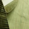 名古屋帯 全通柄 良品 正絹 縞柄・線柄 松葉仕立て 帯 緑・うぐいす色_画像14