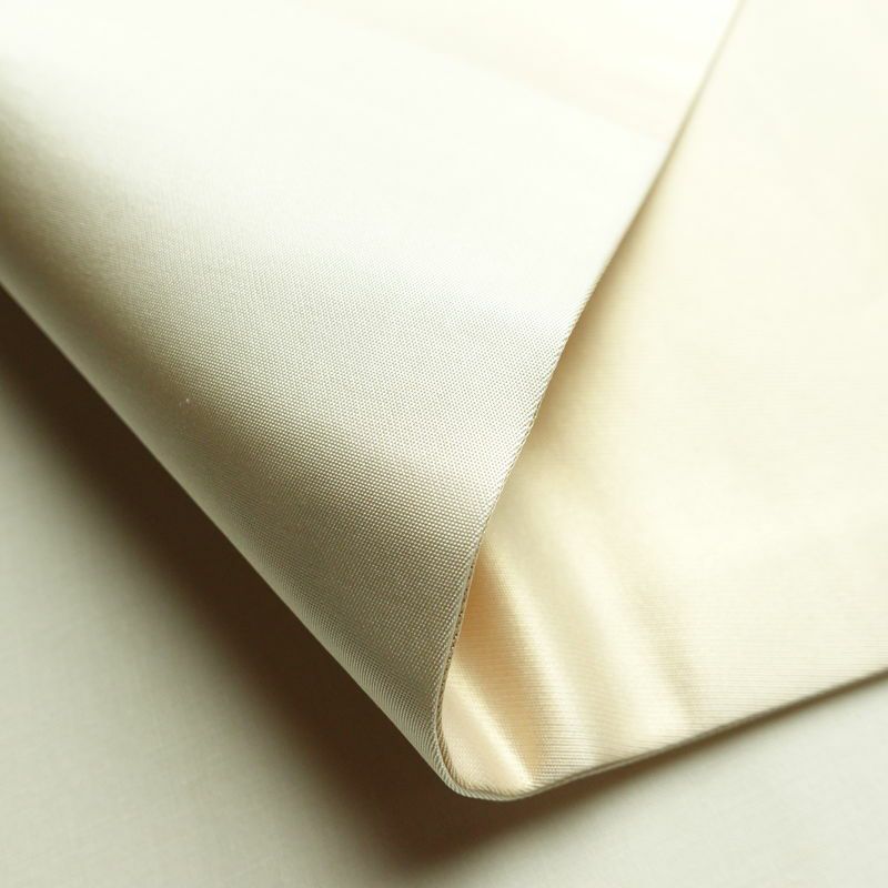 名古屋帯 太鼓柄 良品 正絹 古典柄 通し仕立て 刺繍 金糸 銀糸 帯 ベージュ_画像10