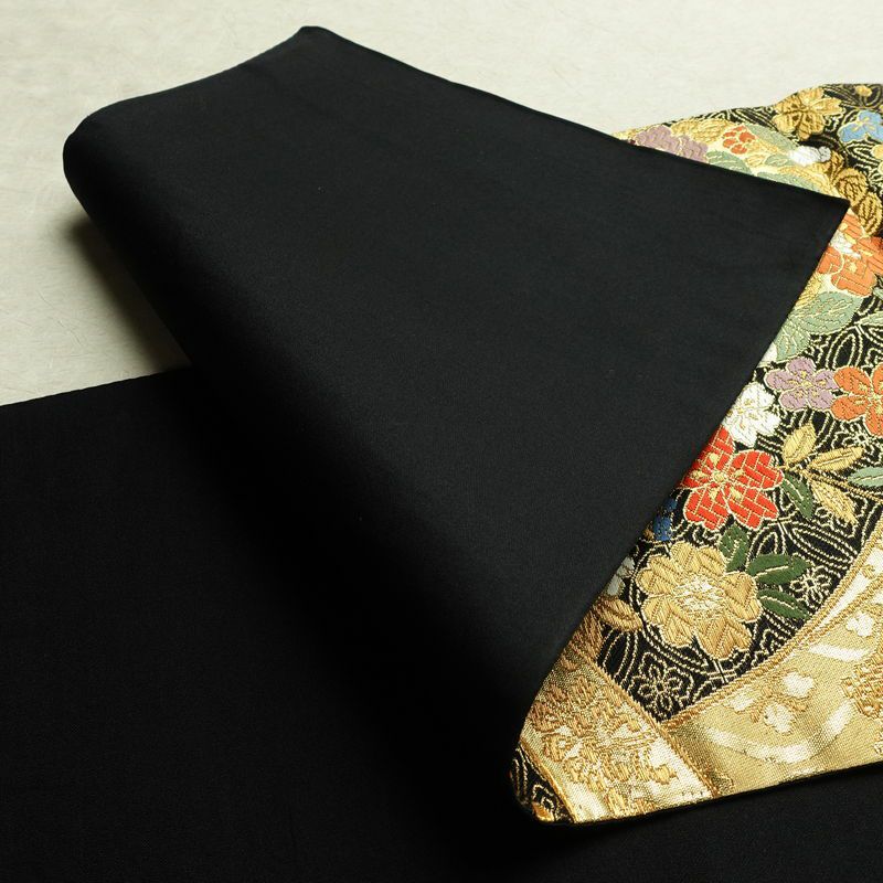 袋帯 六通柄 良品 フォーマル用 正絹 古典柄 箔 金糸 帯 金・銀_画像9